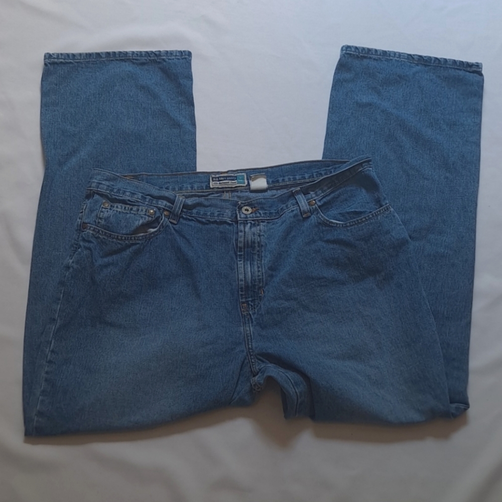Old‎ Navy Relaxed Fit Straight Leg  Medium Washed Jeans Casual Winter